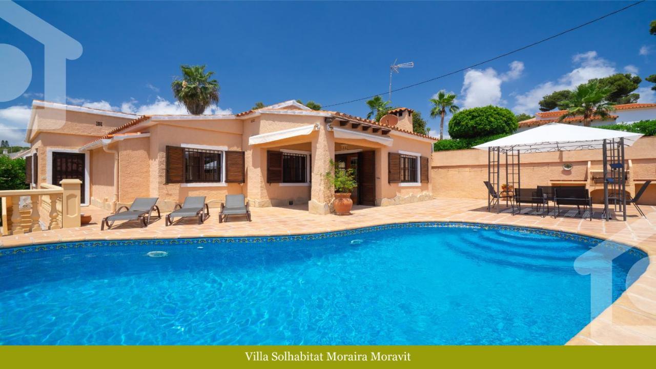 Villa Solhabitat Moraira Moravit Exterior foto